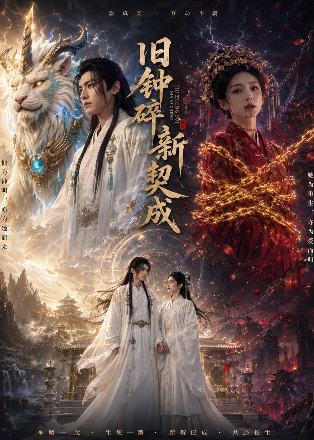 旧钟碎，新契成     Ai漫剧