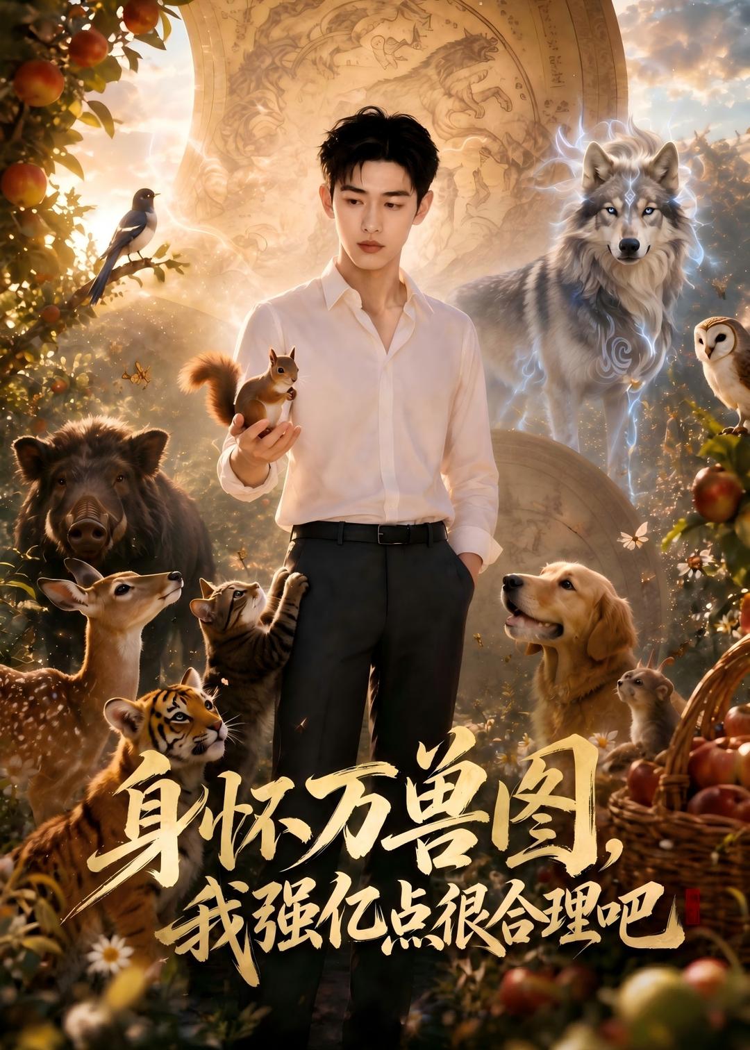 身怀万兽图，我强化点很合理吧    AI
