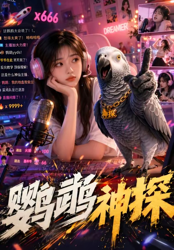 鹦鹉神探    Ai漫剧
