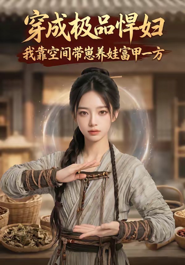 穿成极品悍妇，我靠空间带崽养娃富甲一方    Ai漫剧