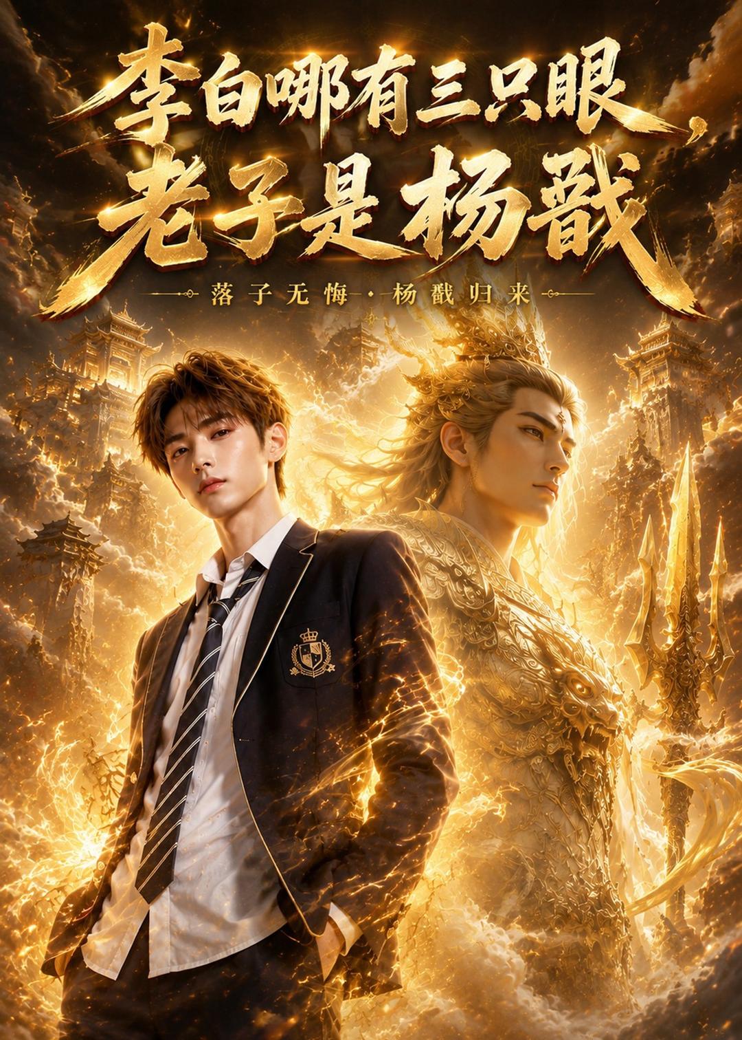 李白哪有三只眼，老子是杨戬   AI