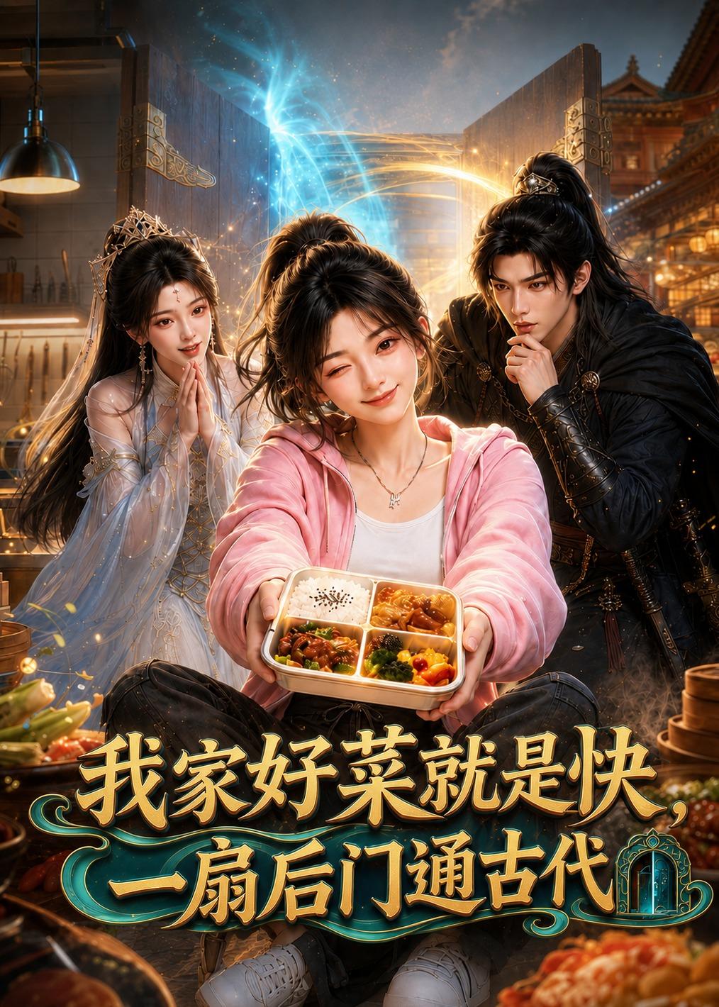 我家好菜就是快，一扇后门通古代    Ai漫剧